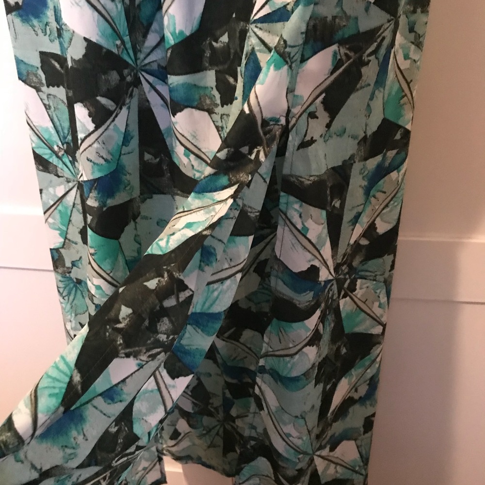 FLORAL STRAPLESS DRESS - Picture 5 of 6